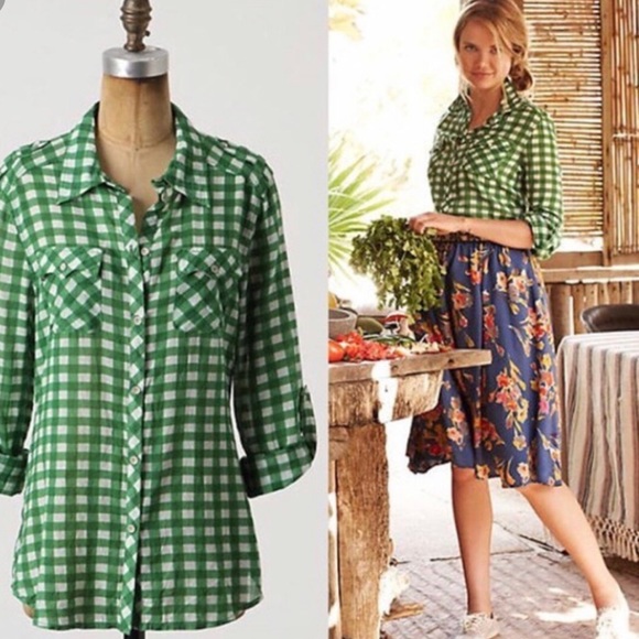 Sanctuary Tops - Sanctuary for Anthropologie plaid shirt 🌸